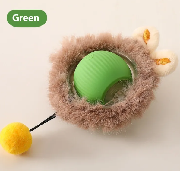 PurrPlay Self-Rolling Cat Toy Ball