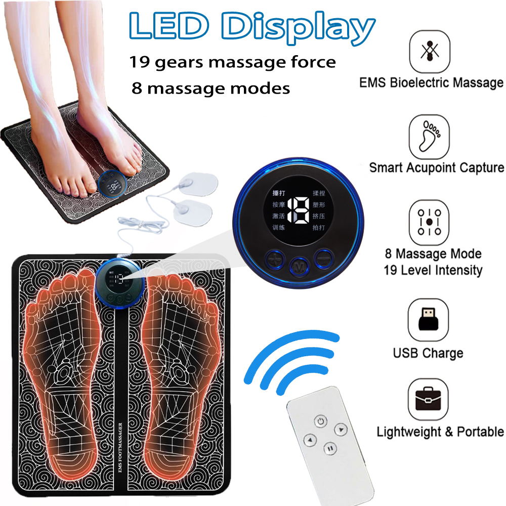 Rechargeable Foot Massage Pad
