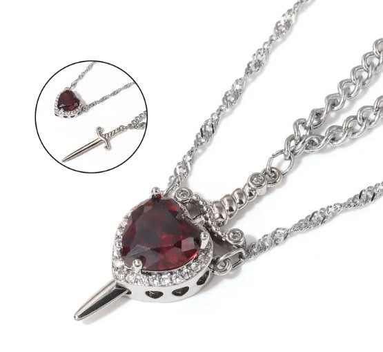 Love Dagger Necklace
